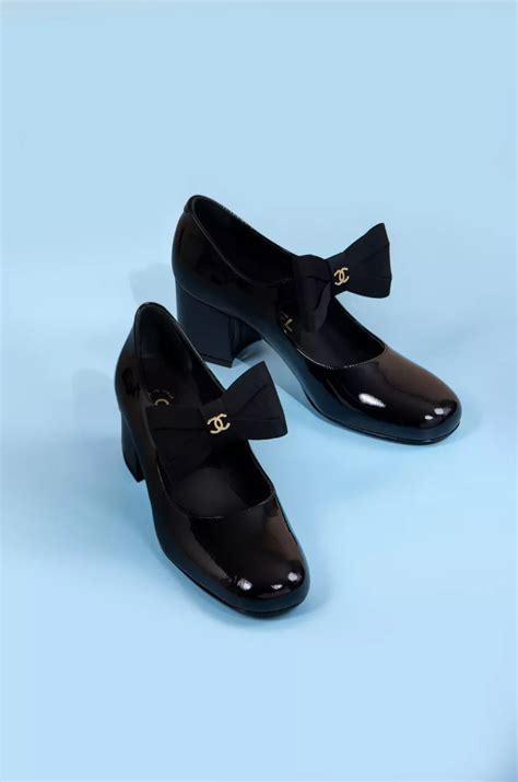 chanel mary janes bow|mary janes shoes.